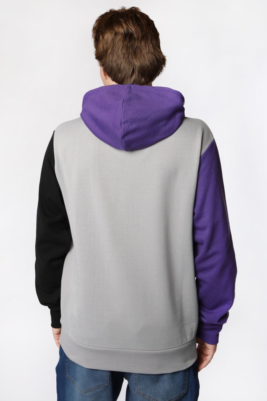 Mens Zoo York | Zoo York Mens Colour Block Hoodie