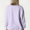 Womens Enygma | Womens Sovrn Voices Love Is Earned Sweatshirt Lilac