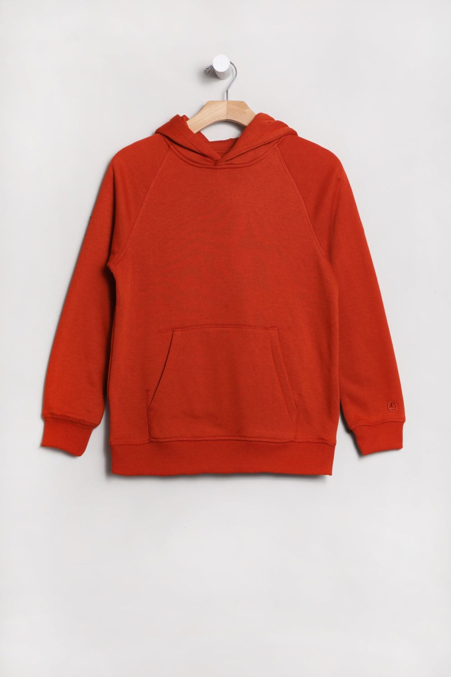 Youth Amnesia | Amnesia Youth Raglan Hoodie Dark Orange