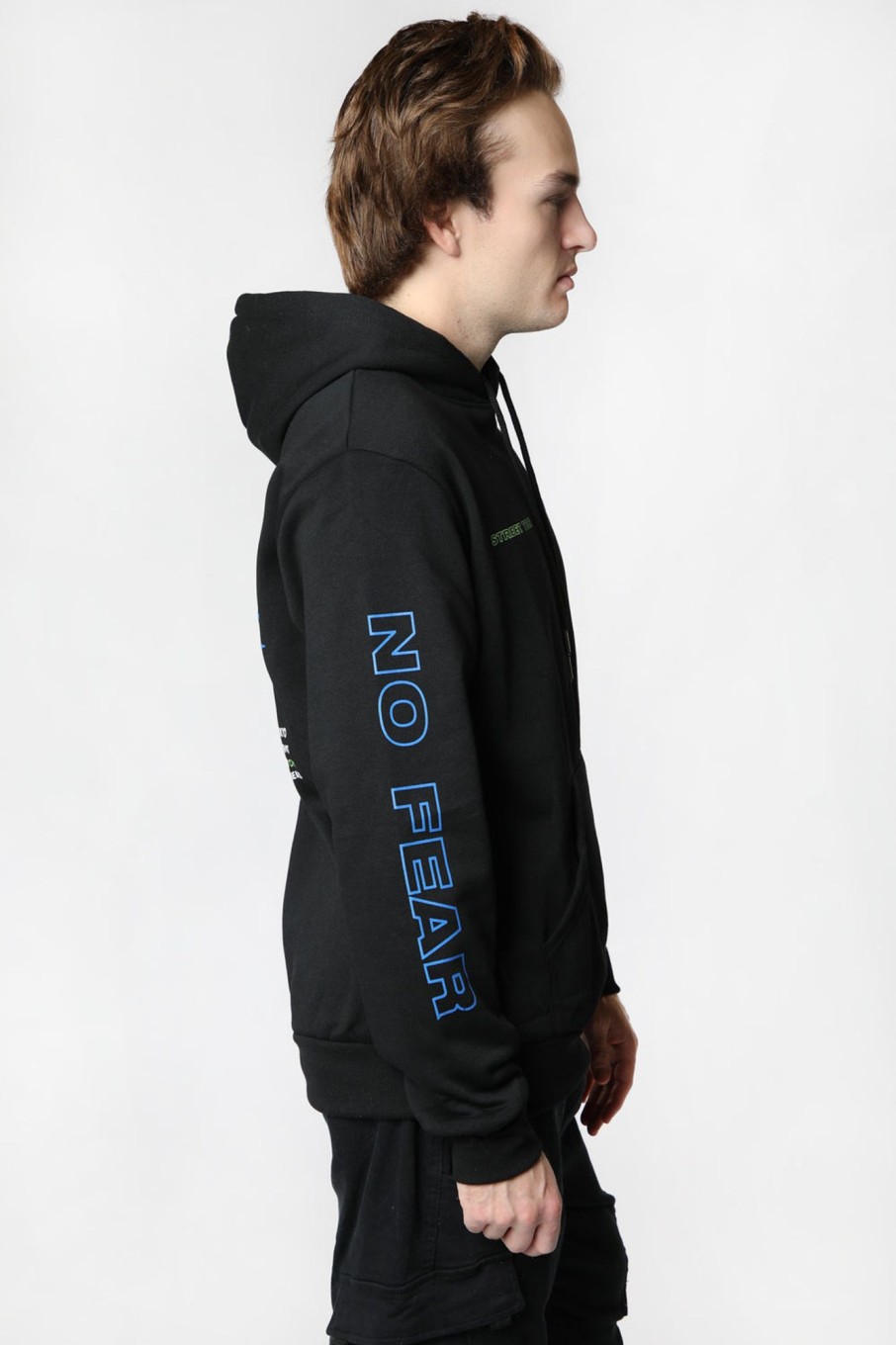 Mens No Fear | No Fear Mens Graphic Logo Hoodie