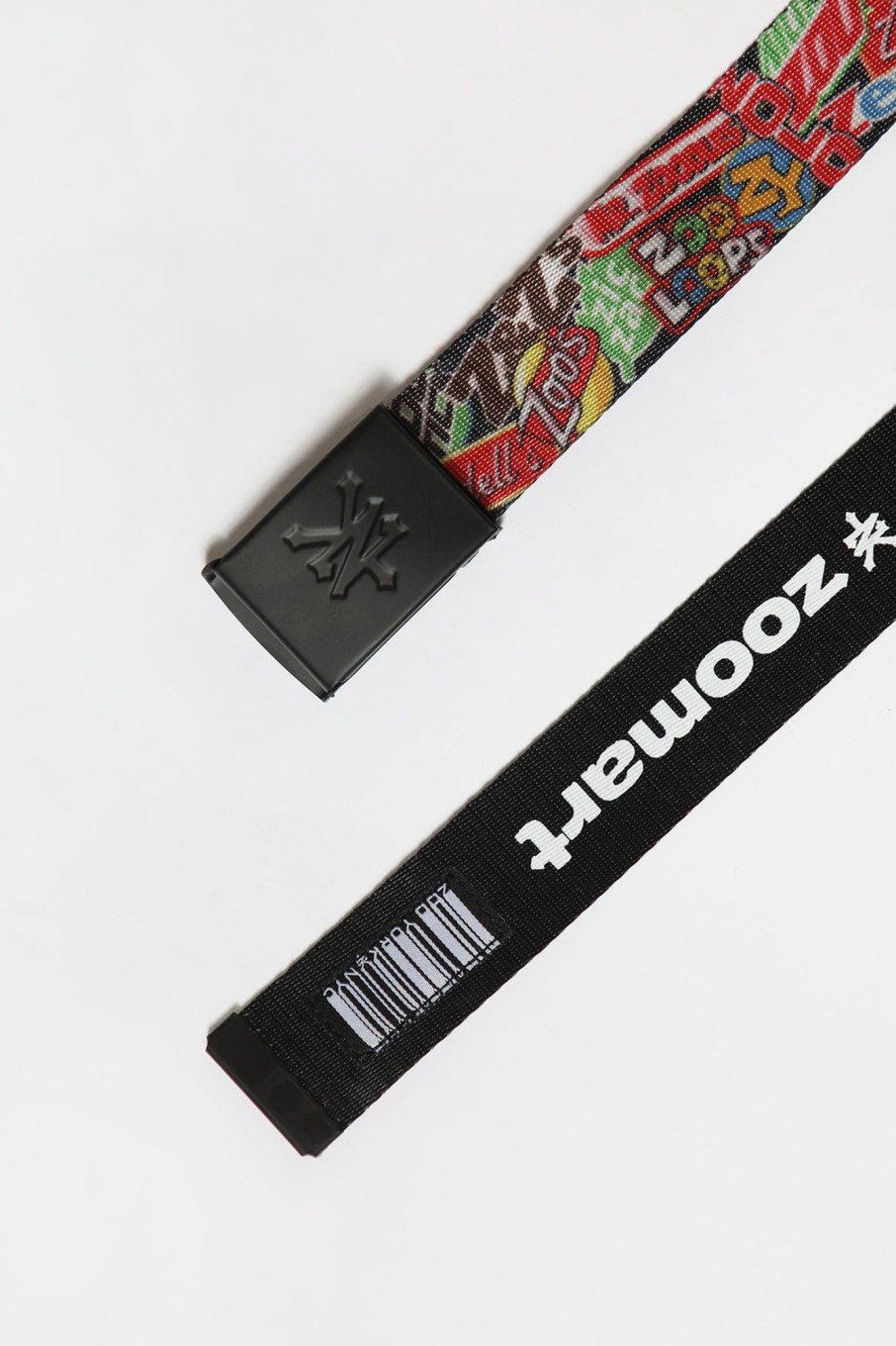 Youth Zoo York | Zoo York Youth Allover Print Reversible Web Belt Multi