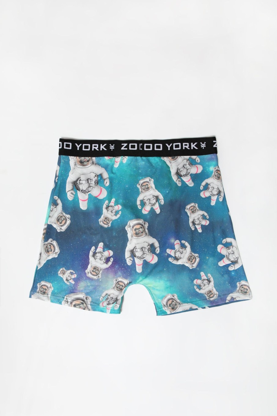 Mens Zoo York | Zoo York Mens Astronaut Pugs Boxer Brief Green