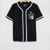 Youth No Fear | No Fear Youth Baseball Jersey Black