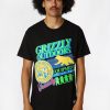 Mens Grizzly | Grizzly Neon Trail T-Shirt Black