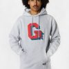 Mens Grizzly | Grizzly Midfield Hoodie Heather Grey