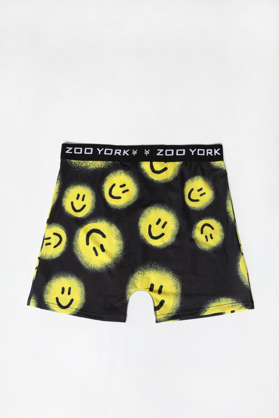 Mens Zoo York | Zoo York Mens Smiley Boxer Brief Yellow