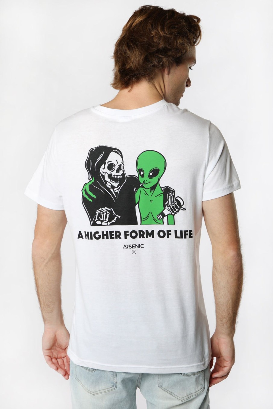 Mens Arsenic | Arsenic Mens High Life T-Shirt White