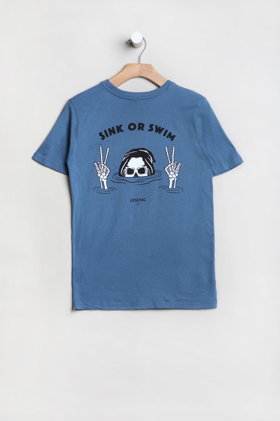 Youth Arsenic | Arsenic Youth Sink Or Swim T-Shirt Blue