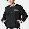 Mens No Fear | No Fear Mens Varsity Jacket Black