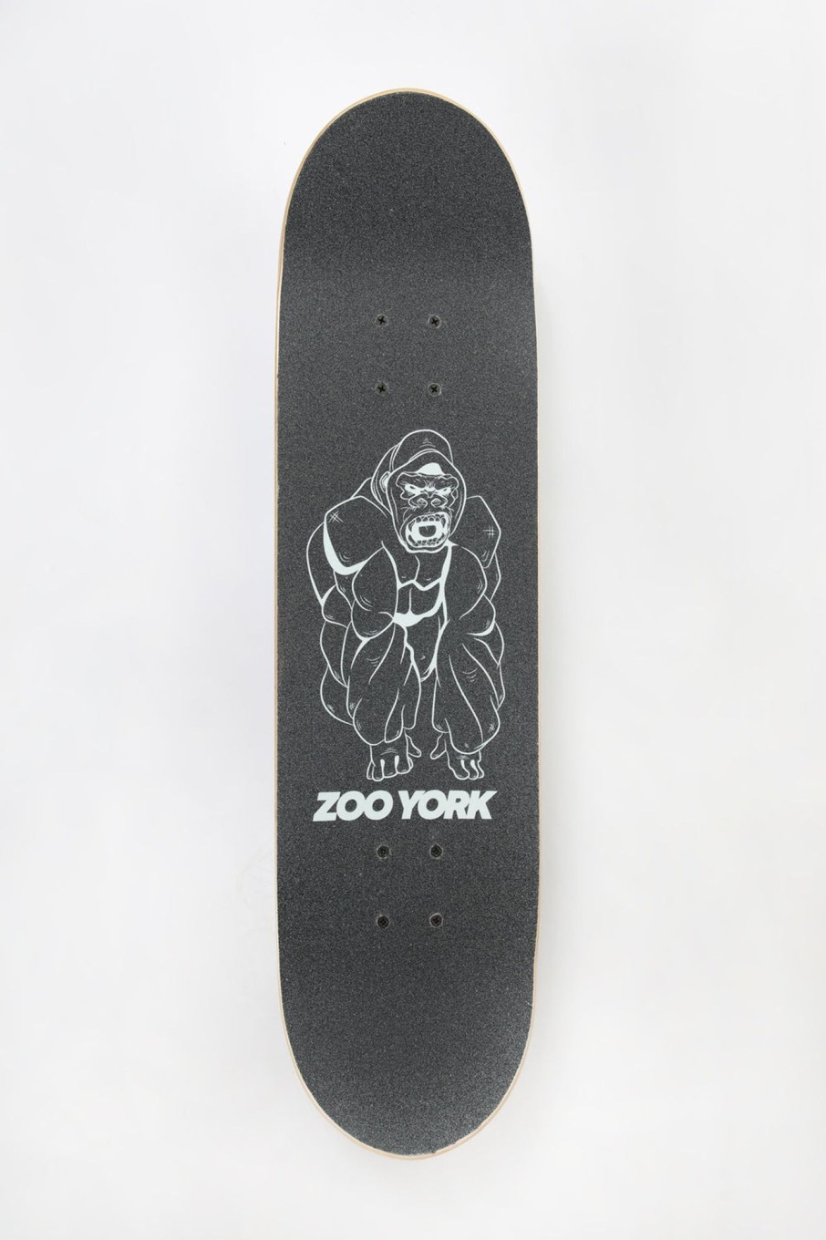 Skate Zoo York | Zoo York Gorilla Skateboard 8" Black With White