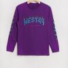 Youth West49 | West49 Youth Flame Logo Long Sleeve Top Purple