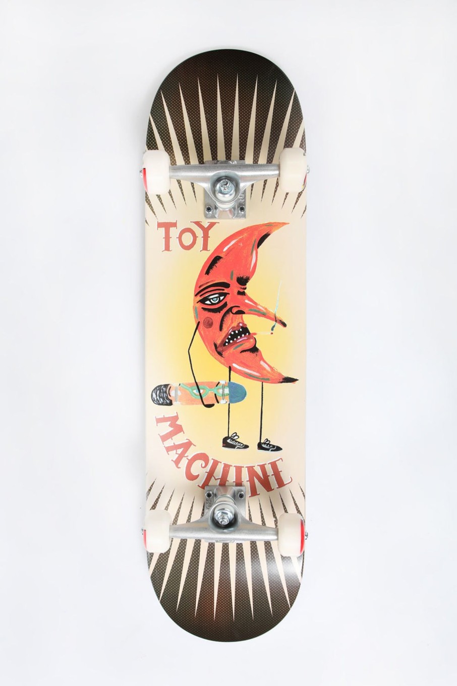 Skate Toy Machine | Toy Machine Moon Man Skateboard 8.5" Multi